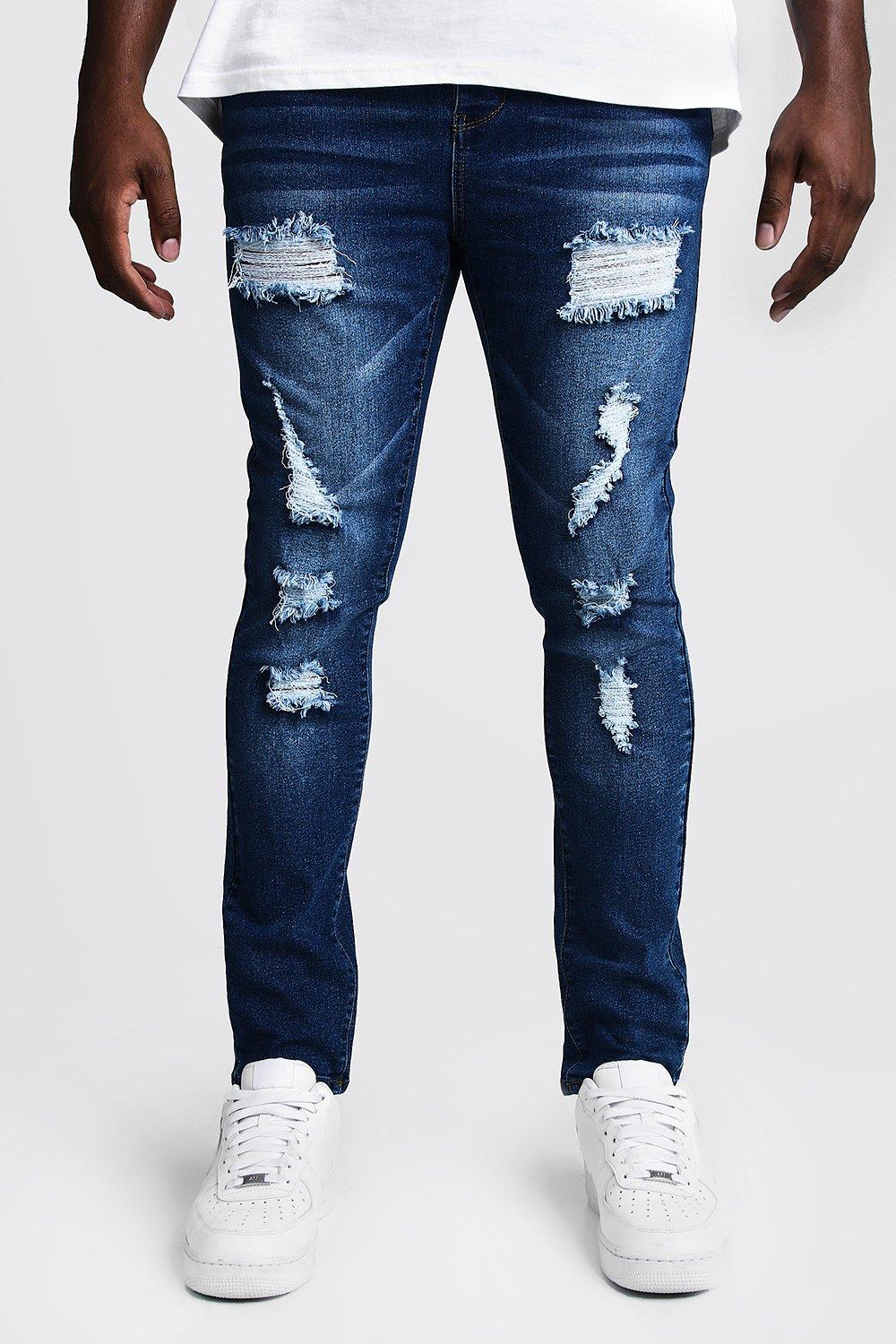 big & tall skinny fit jeans